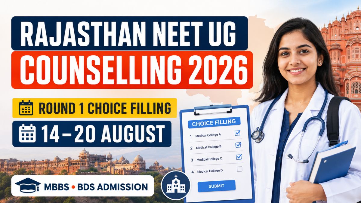 Rajasthan NEET UG Counselling 2026