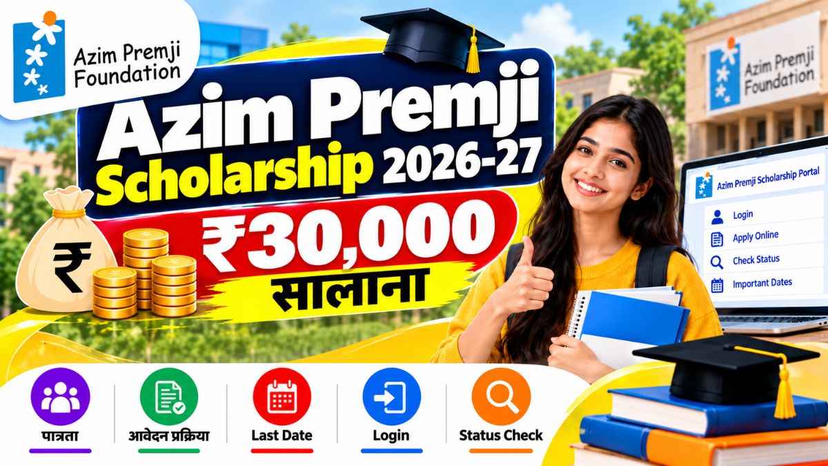 Azim Premji Scholarship 2026