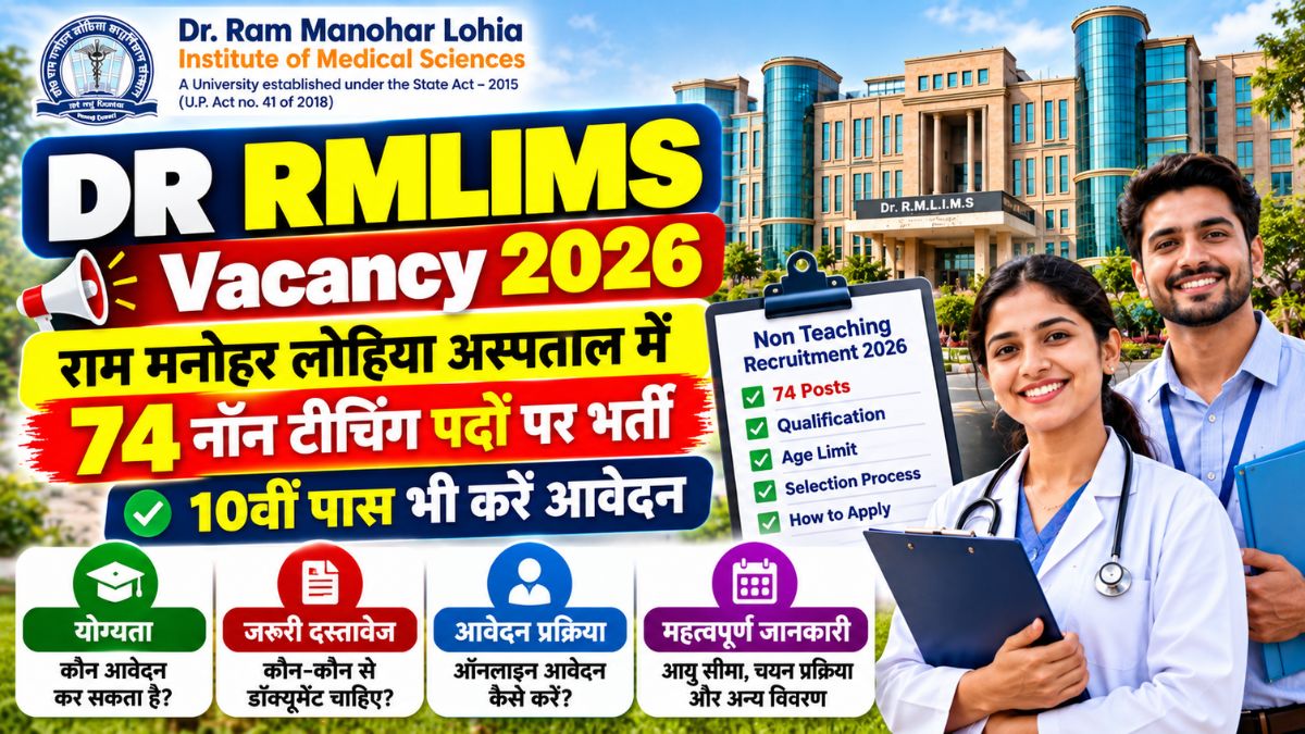 DR RMLIMS Vacancy 2026