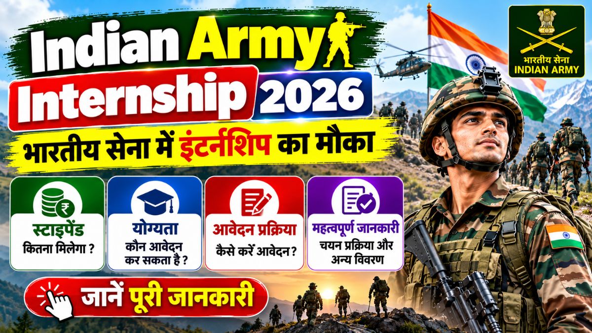 Indian Army Internship 2026