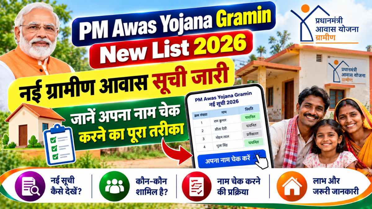 PM Awas Yojana Gramin New List 2026