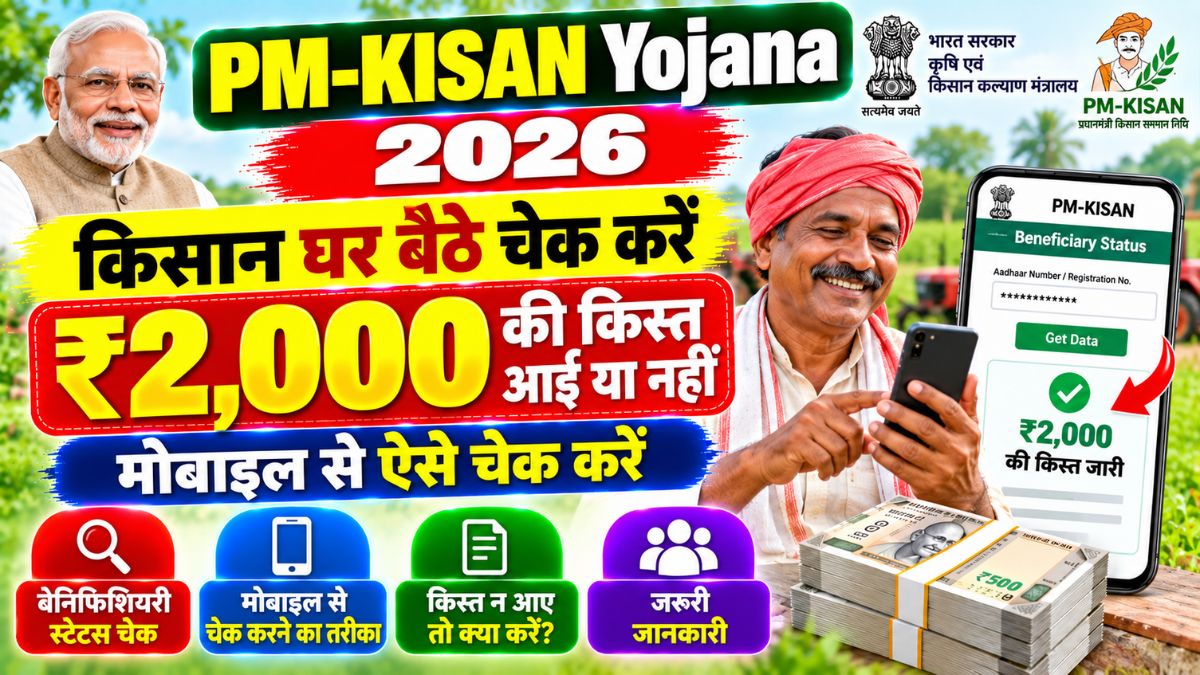 PM-KISAN Beneficiary Status 2026