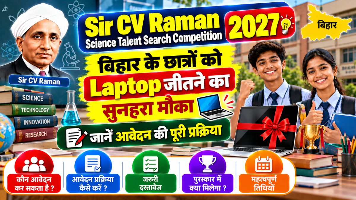 Sir CV Raman Science Talent Search Competition 2027